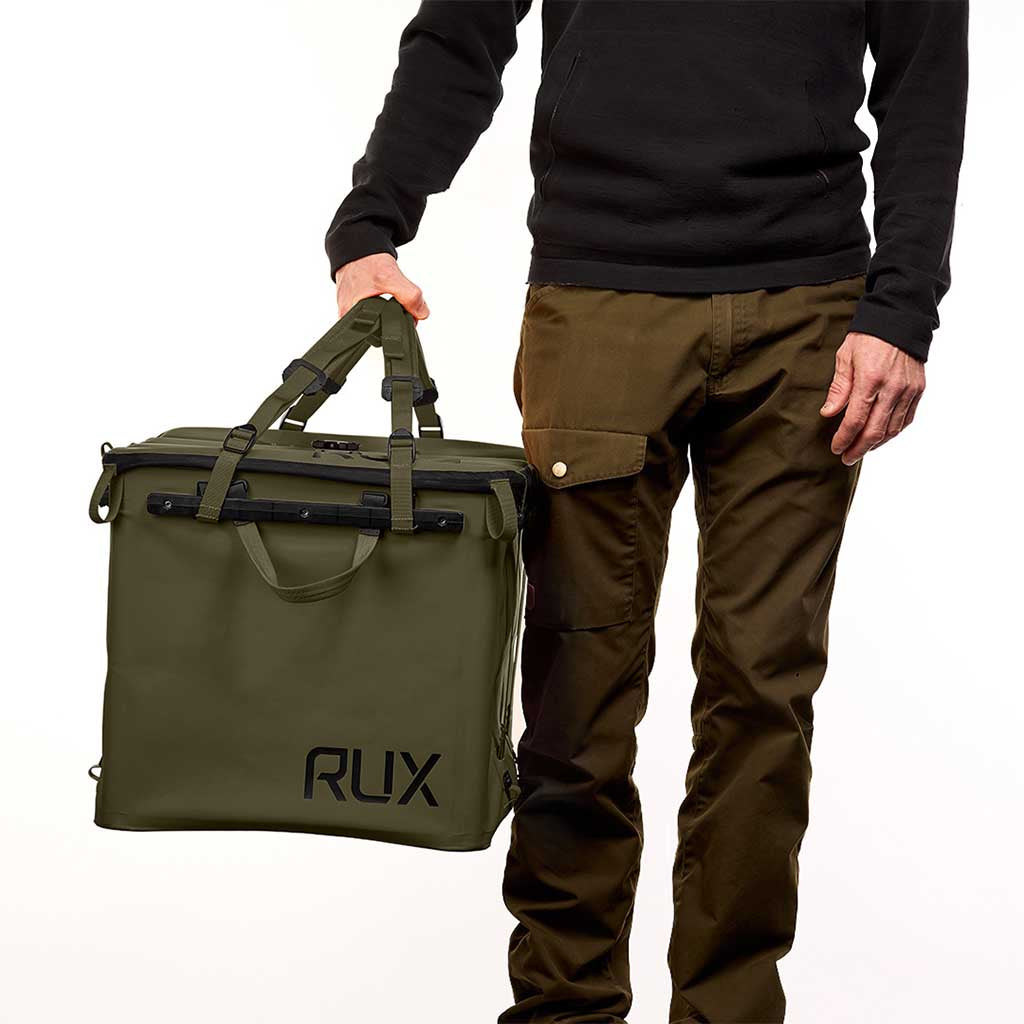 RUX 70L | Tri-Fold Lid RUX PK0122-70G Camp Storage Boxes 70L / Green