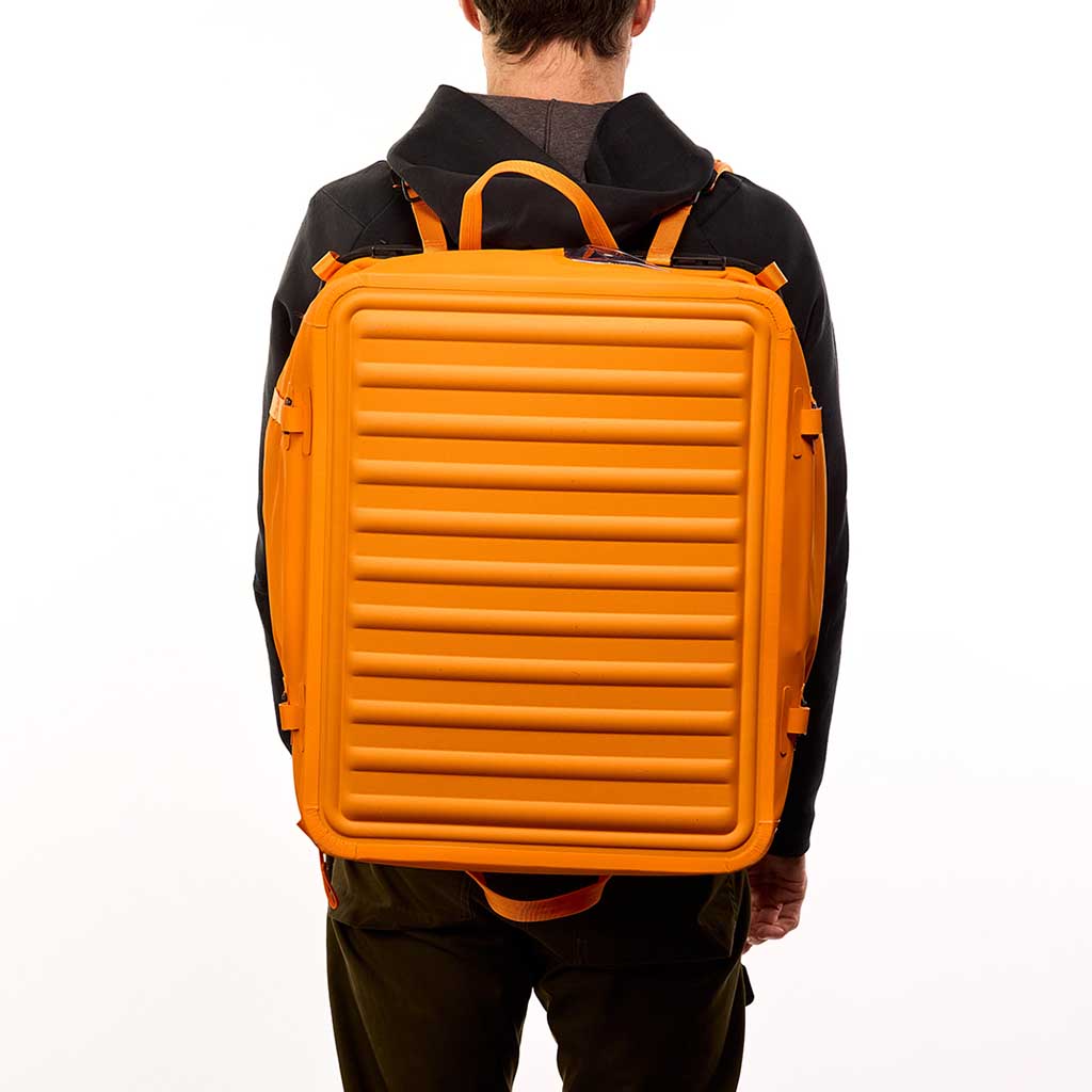 RUX 70L | Tri-Fold Lid RUX PK0124-70OR Camp Storage Boxes 70L / Orange