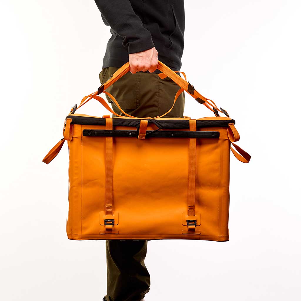RUX 70L | Tri-Fold Lid RUX PK0124-70OR Camp Storage Boxes 70L / Orange