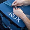 RUX 70L | Tri-Fold Lid RUX PK0123-70BL Camp Storage Boxes 70L / Steel Blue