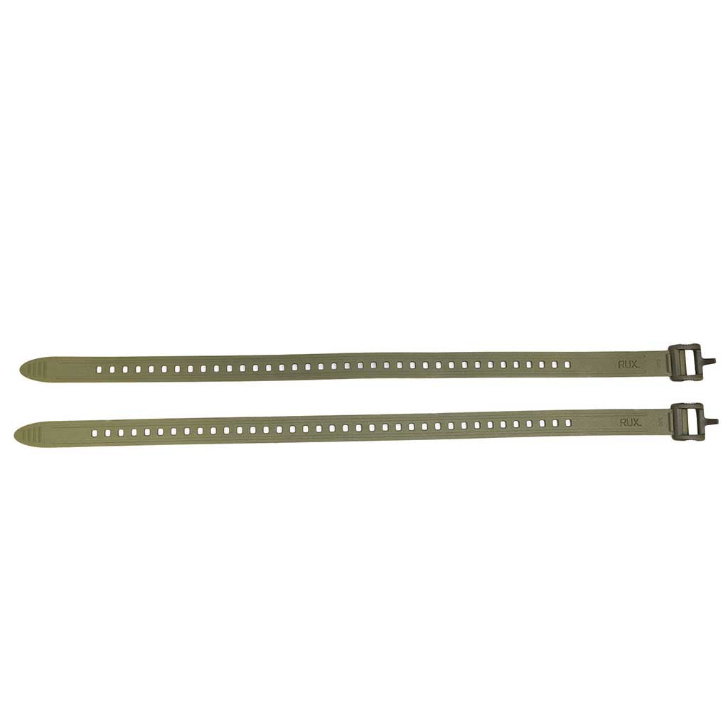 RUX Utility Straps (Pair) RUX DF0123-A03G Camp Storage Boxes Pair / Green