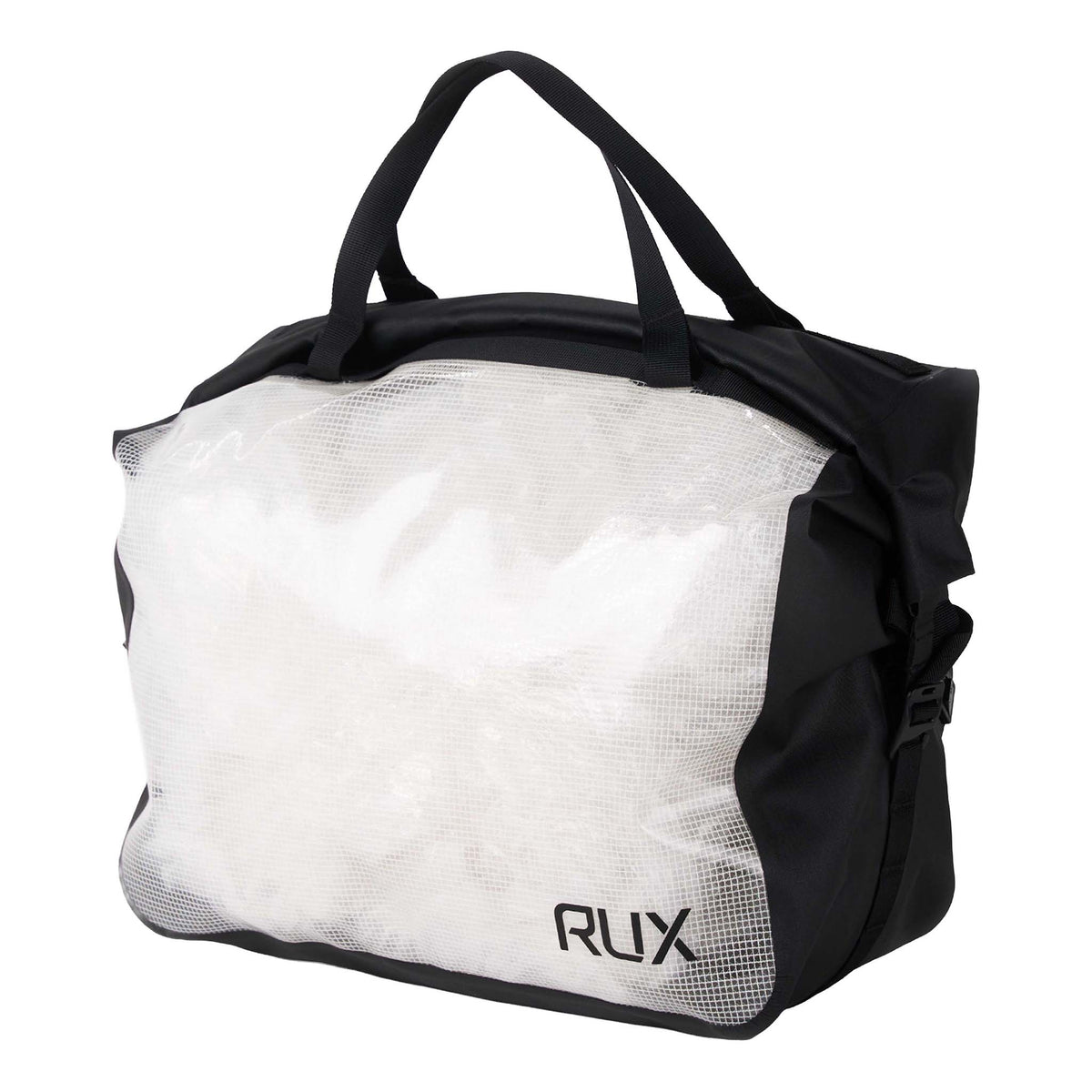 RUX Waterproof Packing Bag 20L RUX PK0126-A33WP-20B Camp Storage Bags 20L / Black With Clear