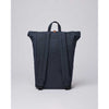 Dante Sandqvist SQA2281 Backpacks 21L / Navy with Cognac Brown Leather