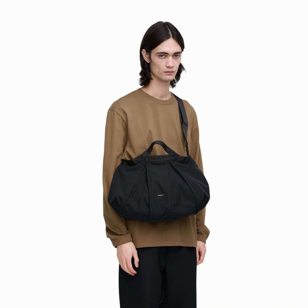 Grid Crossbody Bag Sandqvist 258103999 Crossbody Bags 29L / Black