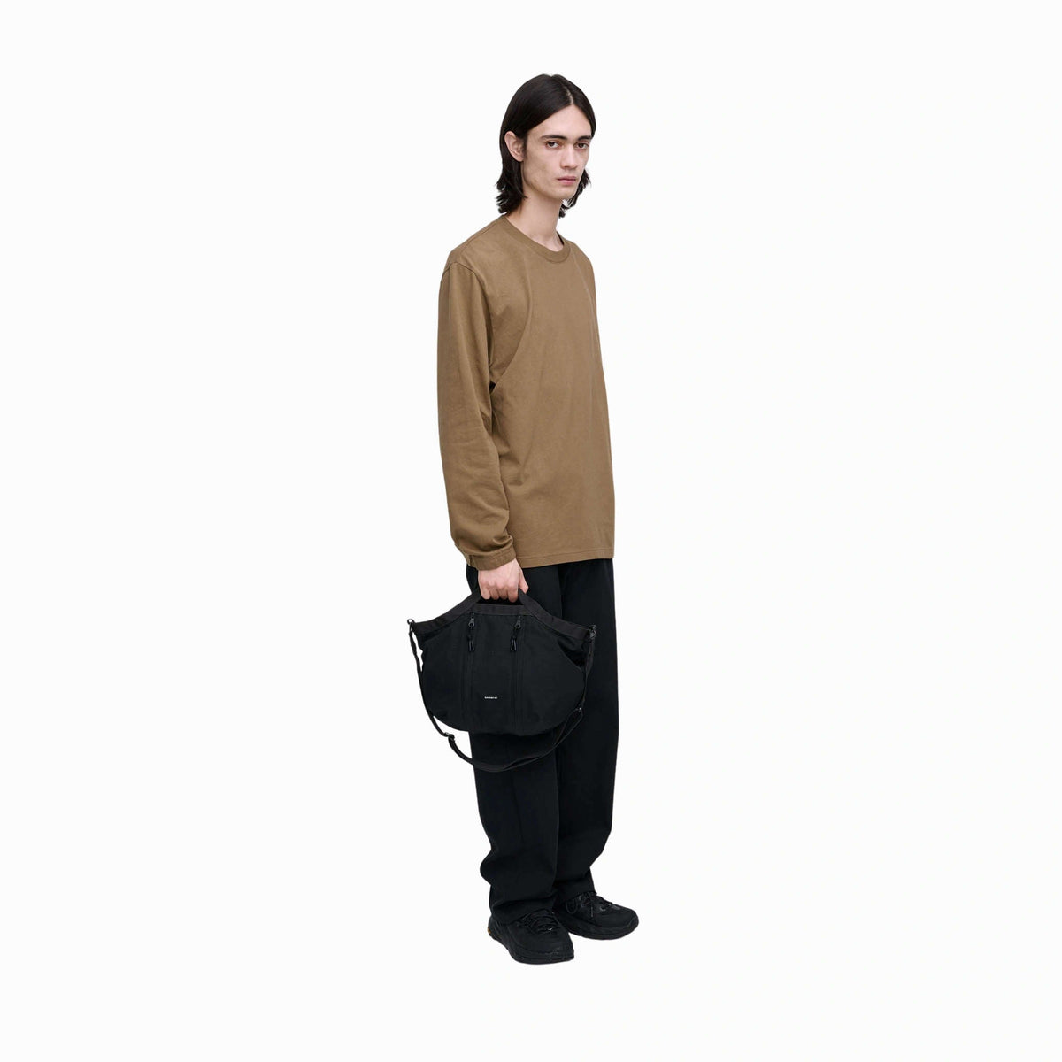 Grid Crossbody Bag Sandqvist 258103999 Crossbody Bags 29L / Black
