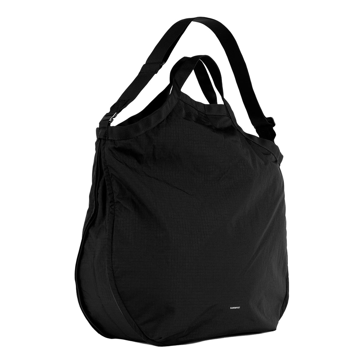 Grid Tote Bag Sandqvist 258205999 Tote Bags 22L / Black
