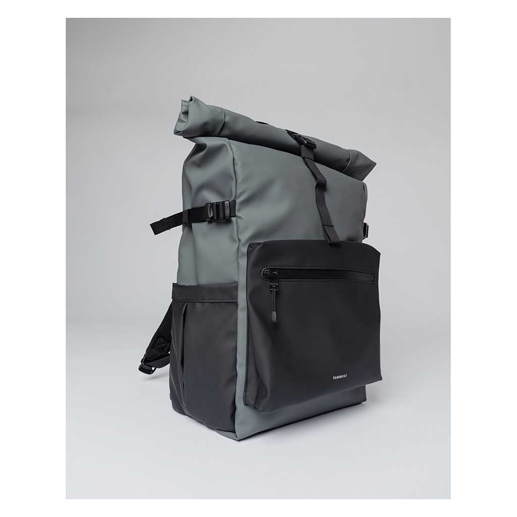 Stream Rolltop Backpack L Sandqvist 257505612 Backpacks 34L / Multi Dark