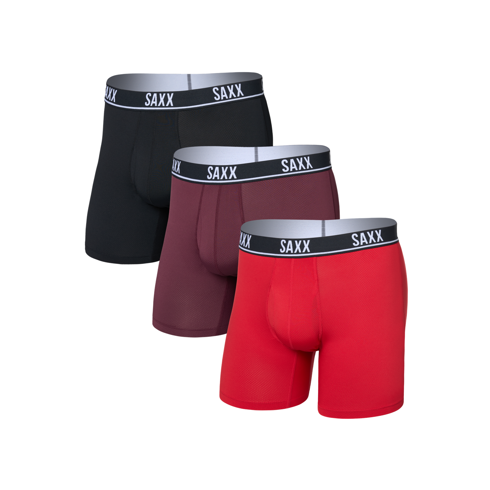 Essential Performance Mesh Boxer Brief Fly | 3er-Pack
