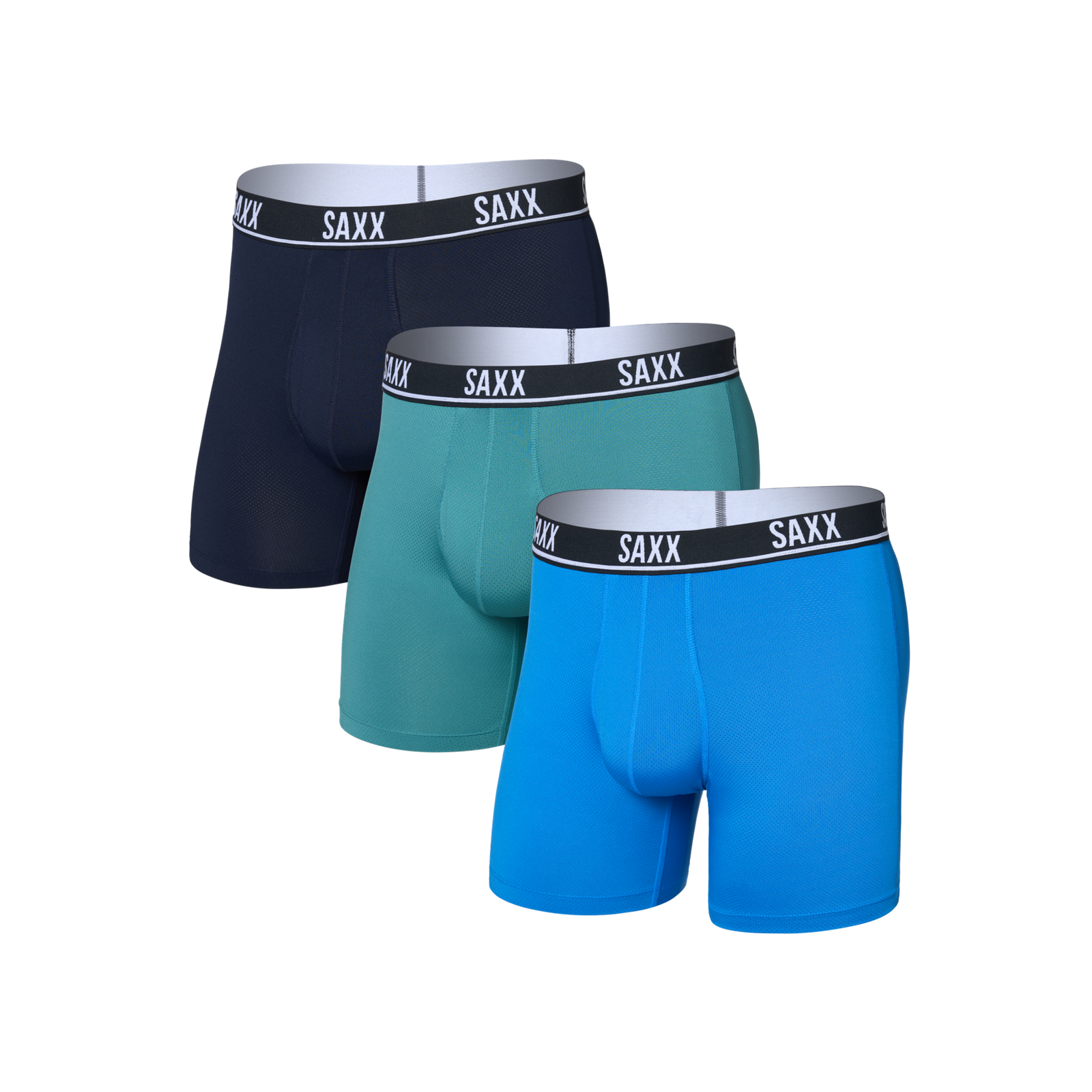 Essential Performance Mesh Boxer Brief Fly | 3er-Pack