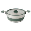 Detour Stainless Steel Collapsible Pot 3L Sea to Summit ACK026021-402002 Pots & Pans 3L / Laurel Wreath/Stainless