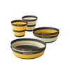 Frontier UL Collapsible Dinnerware Set Sea to Summit Crockery Sets