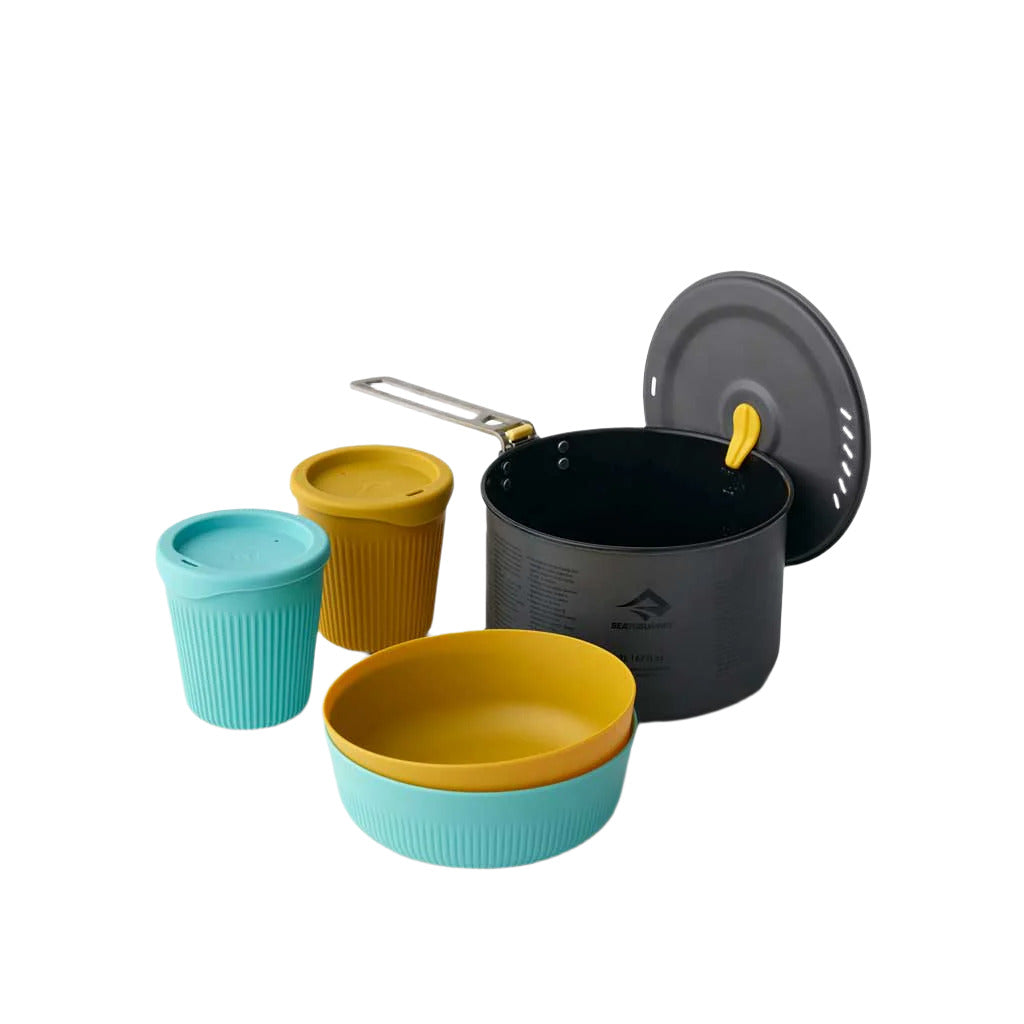 Frontier UL One Pot Cook Set | 5 Piece Sea to Summit ACK027031-122102 Camp Cook Sets 5 Piece / Multi