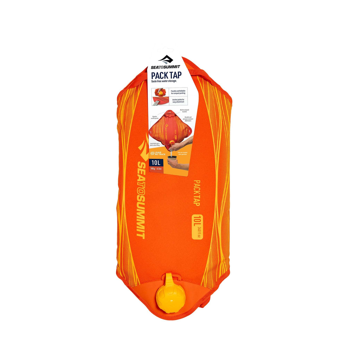 Pack Tap 10L Sea to Summit 44703 Water Bladders 10L / Spicy Orange
