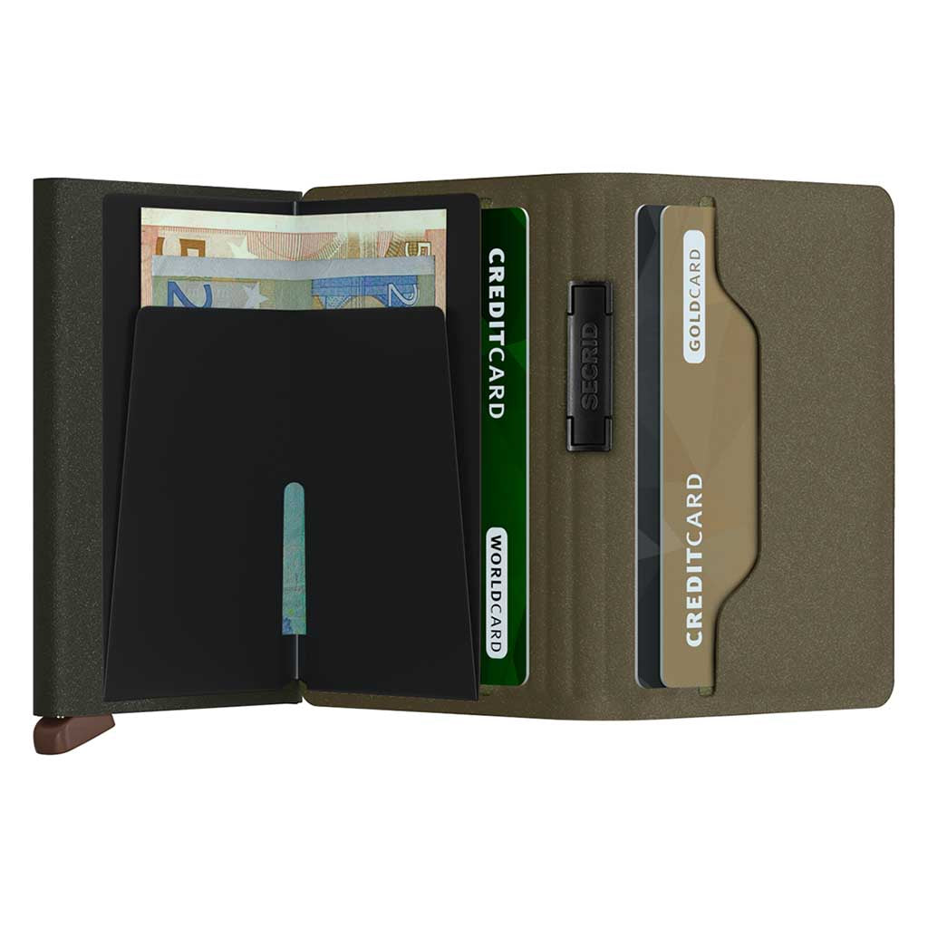 Bandwallet LIBA Secrid bli-green-orange Wallets One Size / Green/Orange