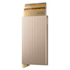 Cardprotector+ Fluted Secrid cfl-cashmere+ Wallets One Size / Fluted Cashmere