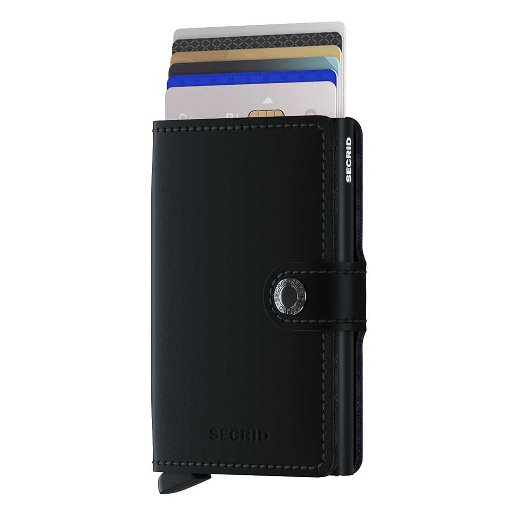 Miniwallet Matte Secrid mm-black Wallets One Size / Black
