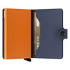 Miniwallet Matte Secrid mm-nightblue-orange Wallets One Size / Nightblue/Orange