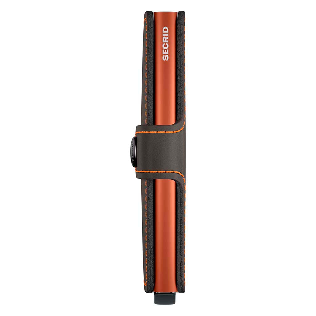 Miniwallet Matte Secrid mm-truffle-orange Wallets One Size / Truffle/Orange