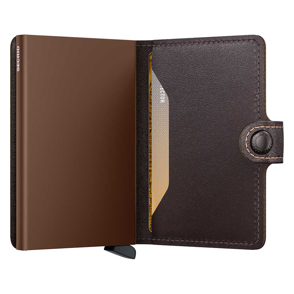 Miniwallet Original Secrid m-chocolate Wallets One Size / Chocolate