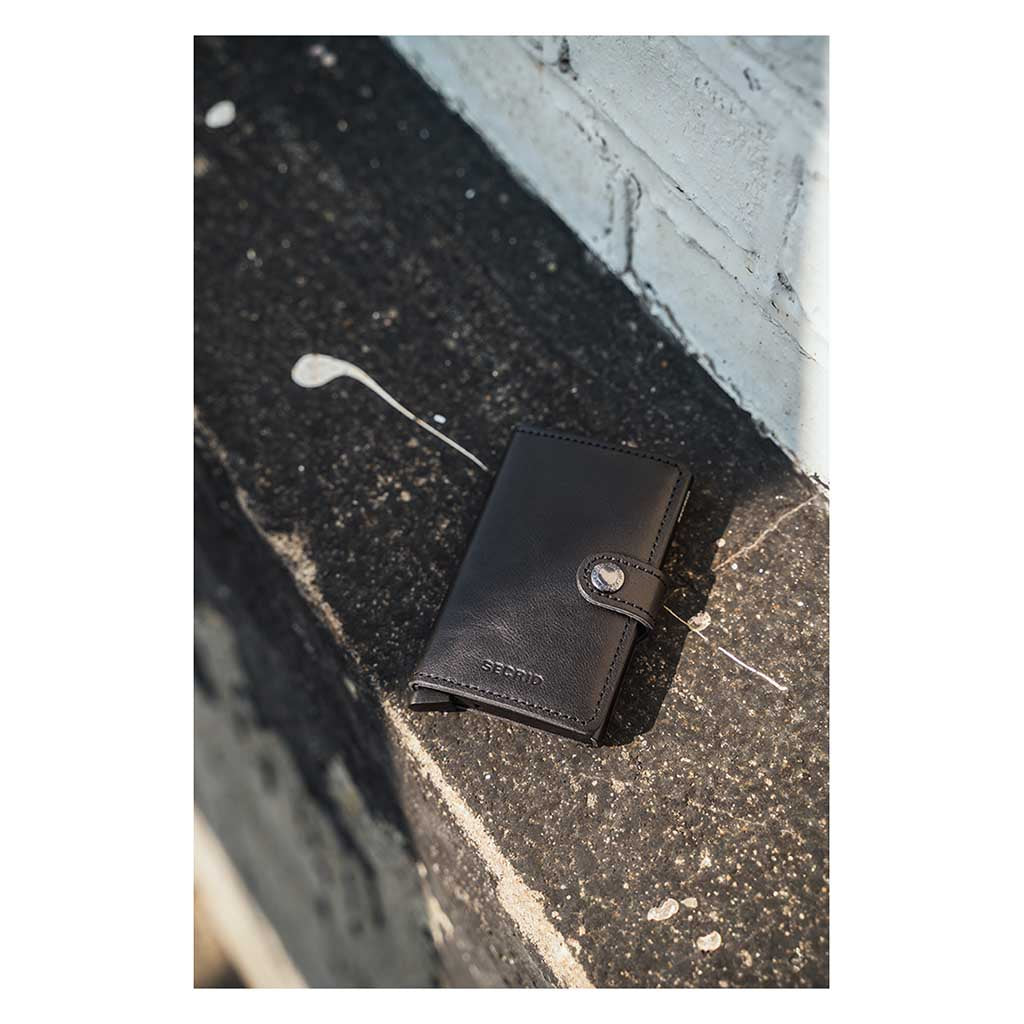 Miniwallet Vintage Secrid mv-olive-black Wallets One Size / Olive/Black