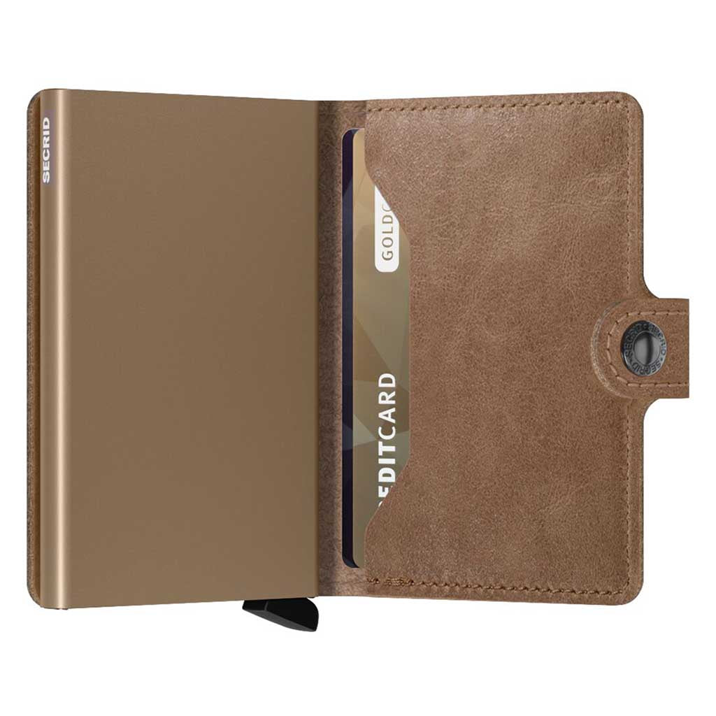 Miniwallet Vintage Secrid mv-taupe Wallets One Size / Taupe