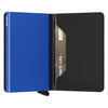 Slimwallet Matte Secrid sm-black-blue Wallets One Size / Black/Blue