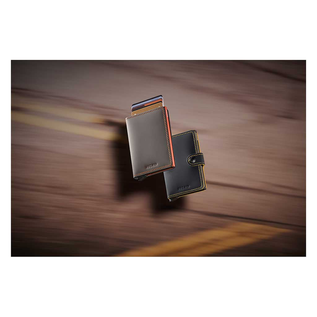 Slimwallet Matte Secrid sm-truffle-orange Wallets One Size / Truffle/Orange