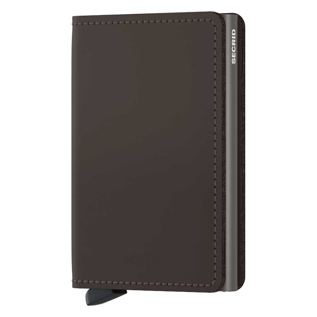Slimwallet Matte Secrid sm-truffle Wallets One Size / Truffle
