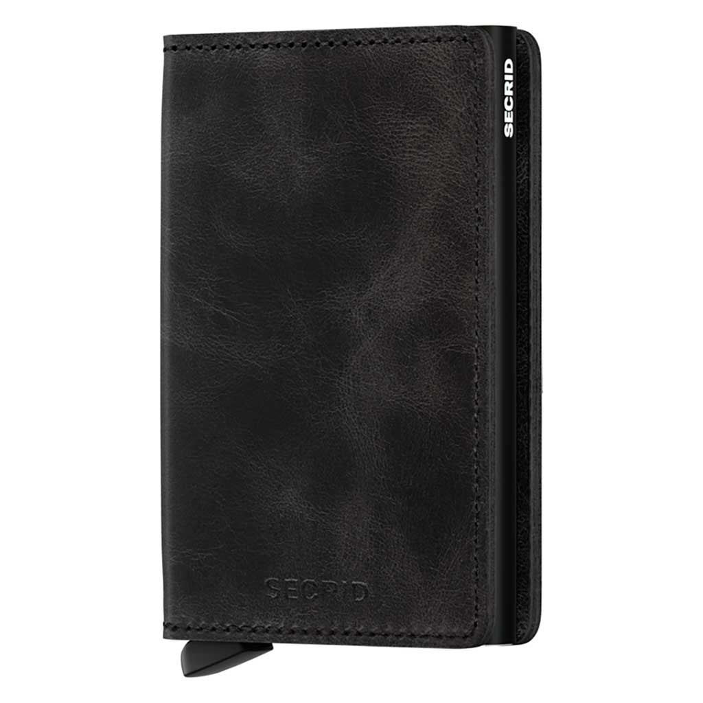 Slimwallet Vintage Secrid sv-black Wallets One Size / Black