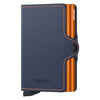 Twinwallet Matte Secrid tm-nightblue-orange Wallets One Size / Night Blue/Orange