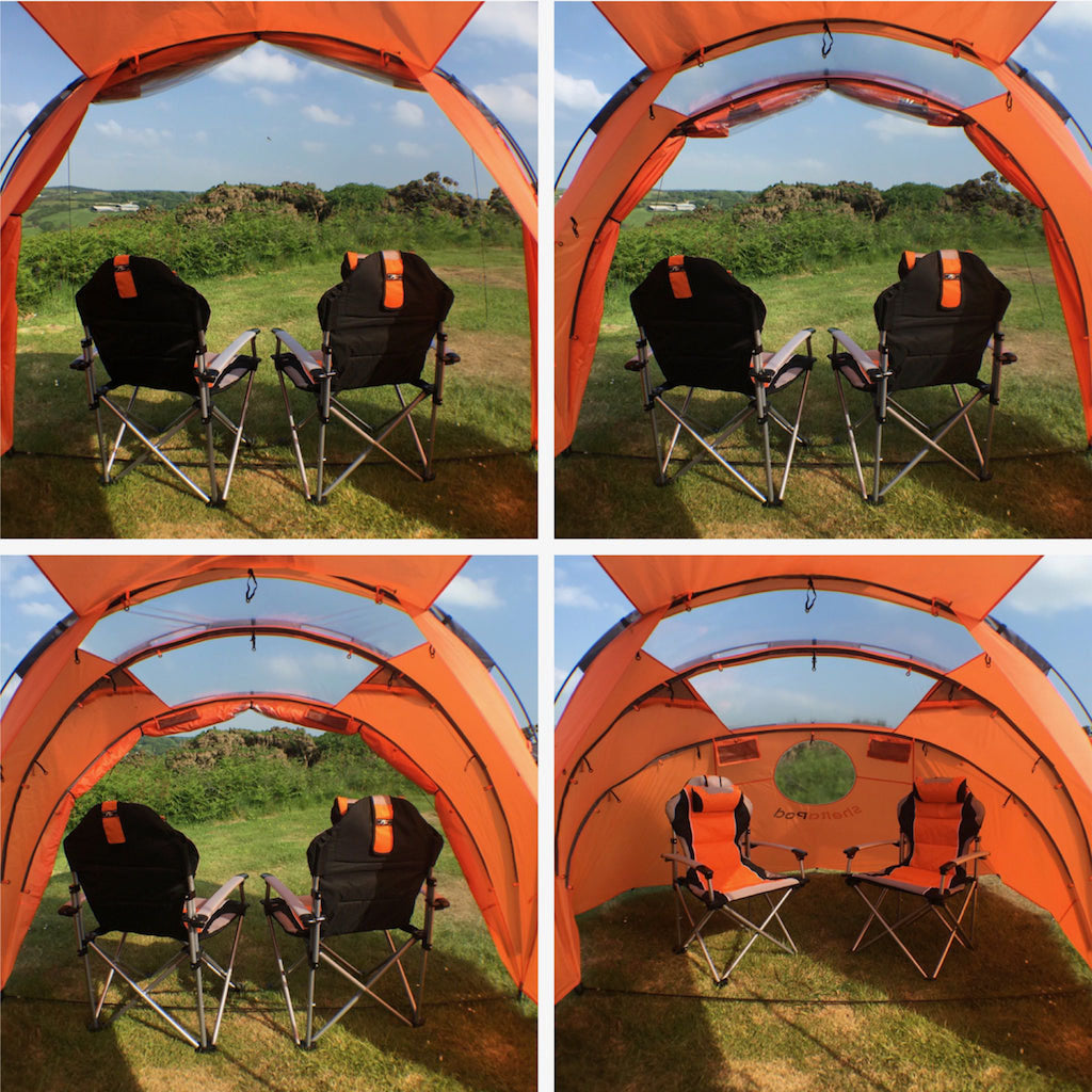 SheltaPod Drive-Away Awning SheltaPod SHE-POD-ORG Tents One Size / Orange