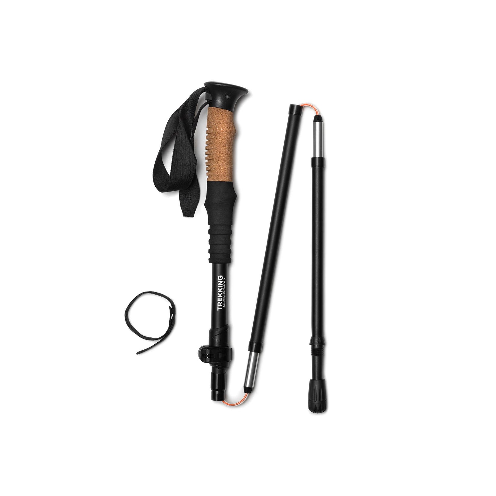 Trekking Poles | Alu Z-Fold | Adjustable | 115-135cm Silva 38455 Walking Poles 115-135cm / Black