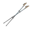 Trekking Poles | Carbon | Telescopic | 140cm Silva 38612 Walking Poles One Size / Blue