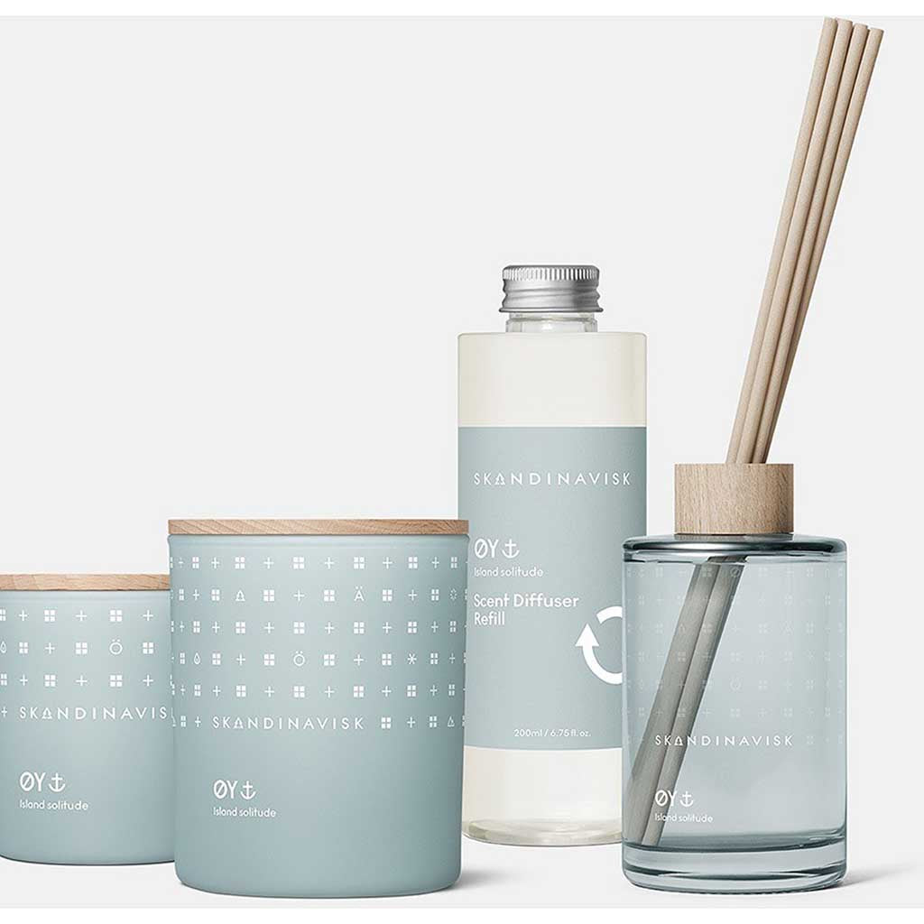 Reed Diffuser 200ml Refill | Øy Skandinavisk 20414 Reed Diffusers 200ml / Øy