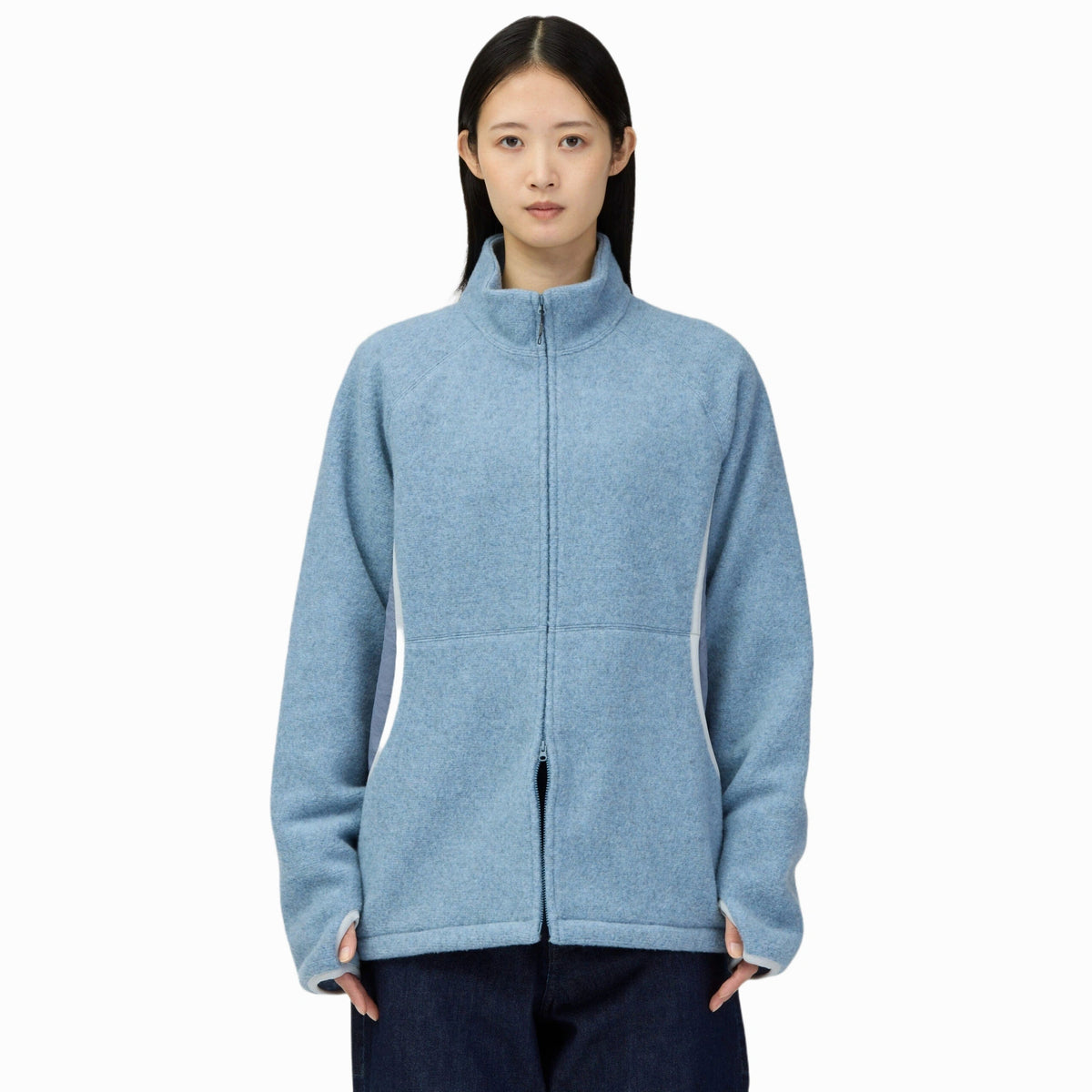 Calamai Wool Fleece Jacket Snow Peak Unisex Fleece Jackets