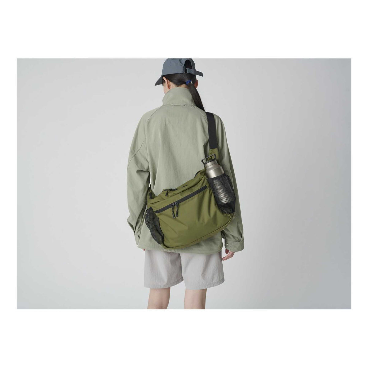 Everyday Use Middle Shoulder Bag Snow Peak AC-25SU40300019 Messenger Bags One Size / Black