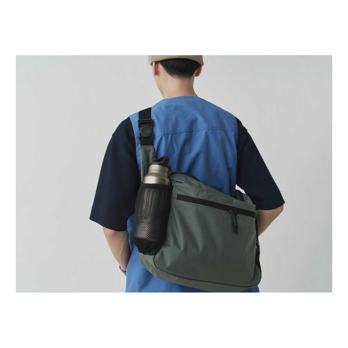 Everyday Use Middle Shoulder Bag Snow Peak AC-25SU40300019 Messenger Bags One Size / Black