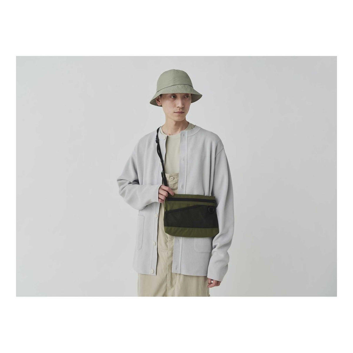 Everyday Use Sacoche Snow Peak AC-25SU40500019 Crossbody Bags One Size / Black