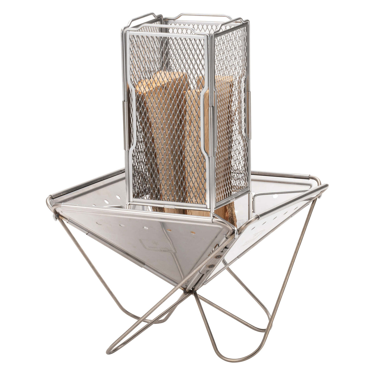 TAKIBI Hearth Starter Set Snow Peak SET-060EK Firepits One Size / Silver