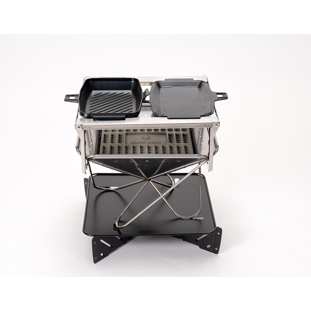 Takibi Sandwich Skillet Snow Peak GR-050 Sandwich Makers One Size / Black