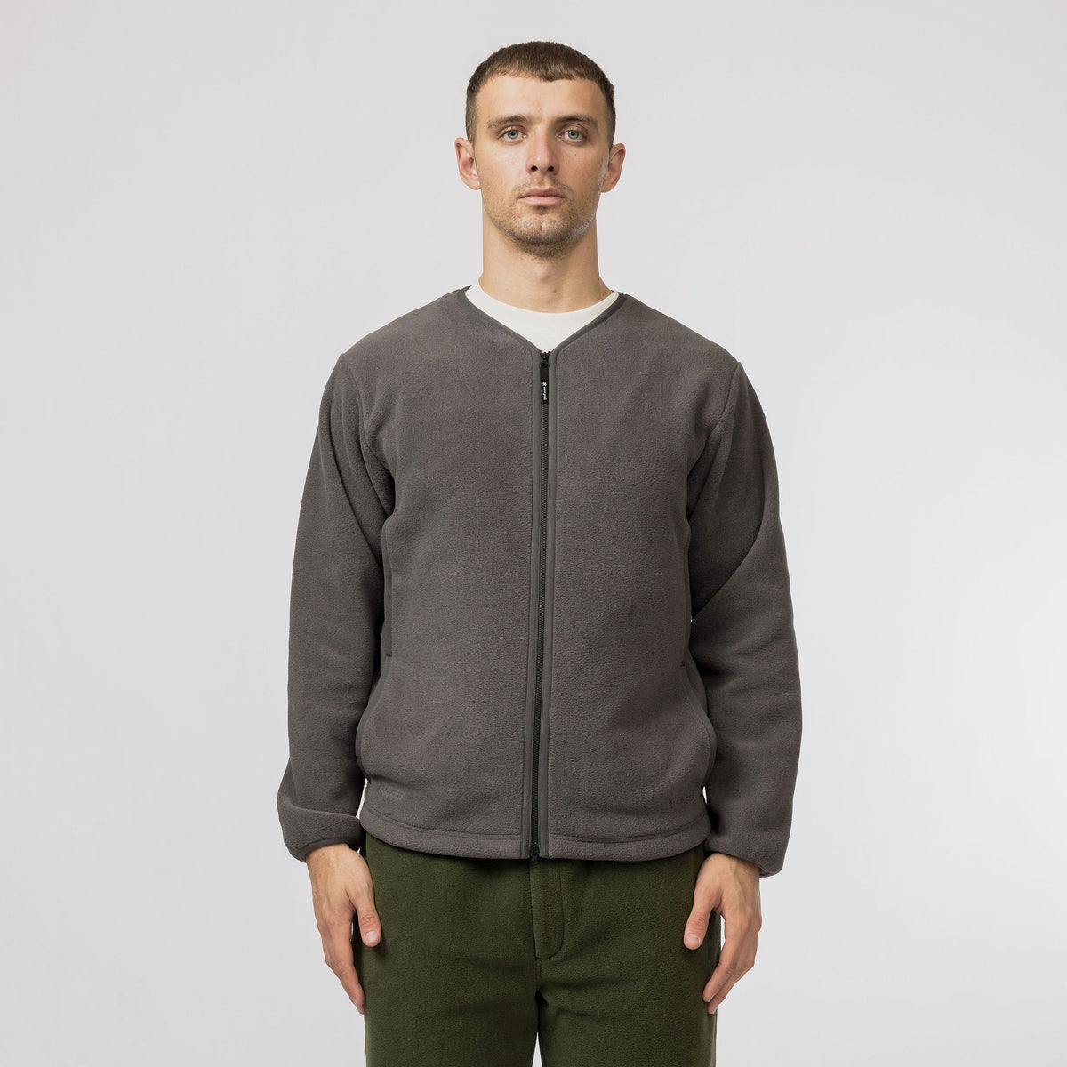 Water-Repellent Fleece Cardigan Snow Peak Unisex Cardigans