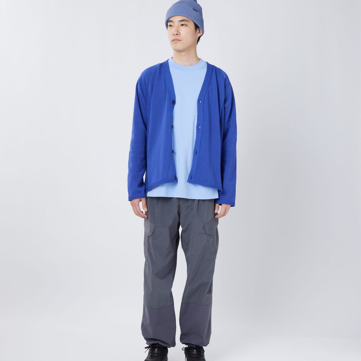 Water-Repellent Knit Cardigan Snow Peak Unisex Cardigans