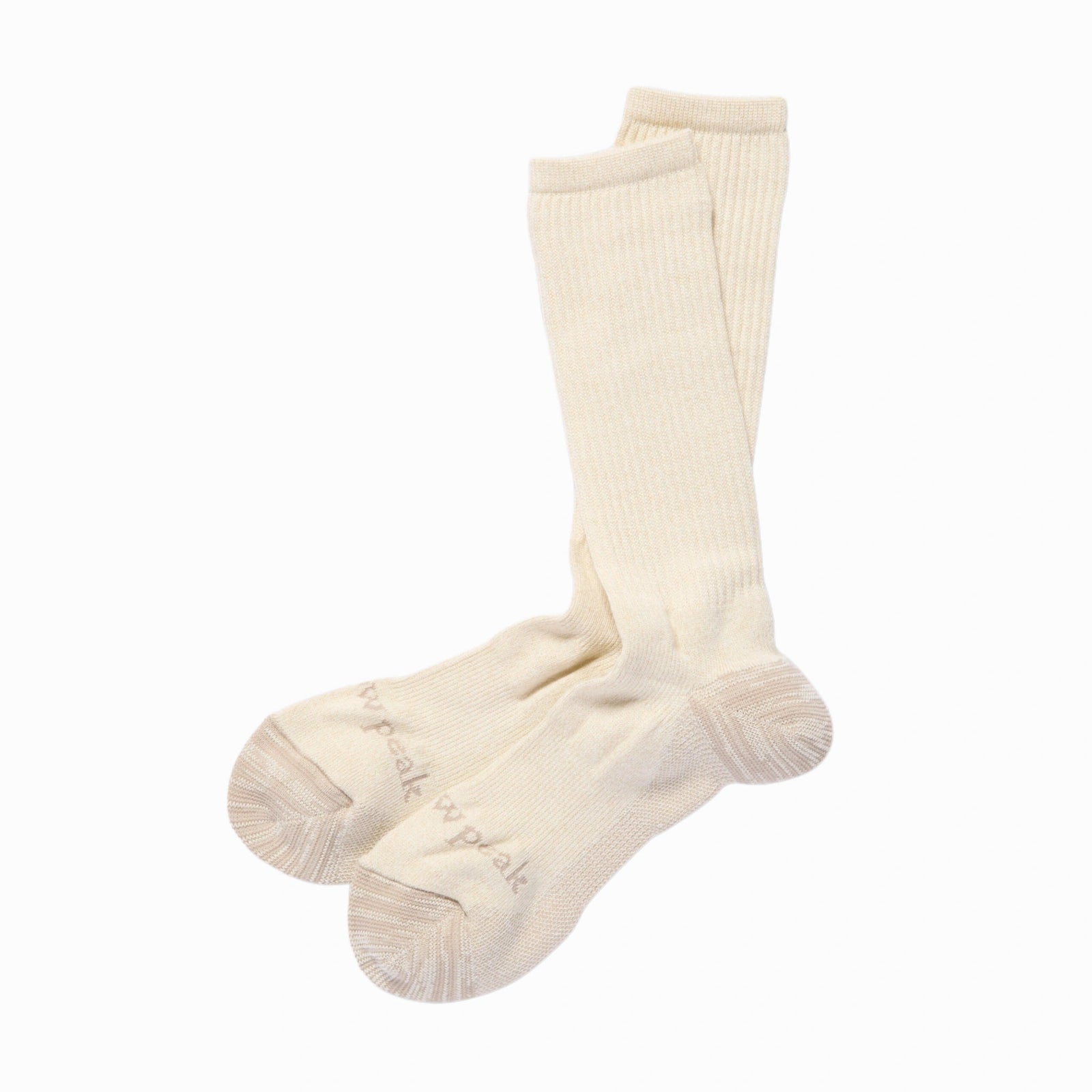 Wool Blend Socks Snow Peak 100261SO0103022 Unisex Socks M / Ivory