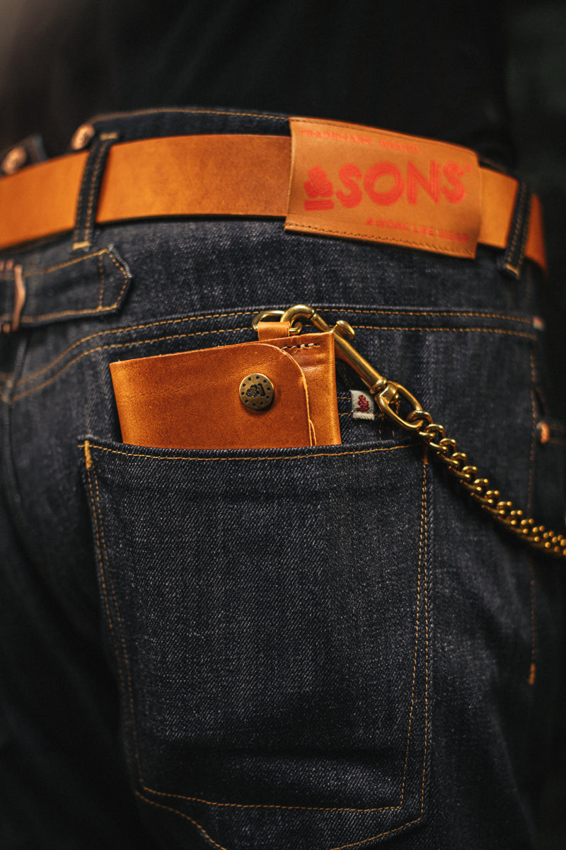 Leather Wallet &SONS LW-Tan Wallets One Size / Tan