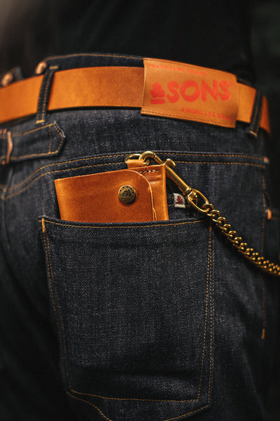 Leather Wallet &SONS LW-Tan Wallets One Size / Tan