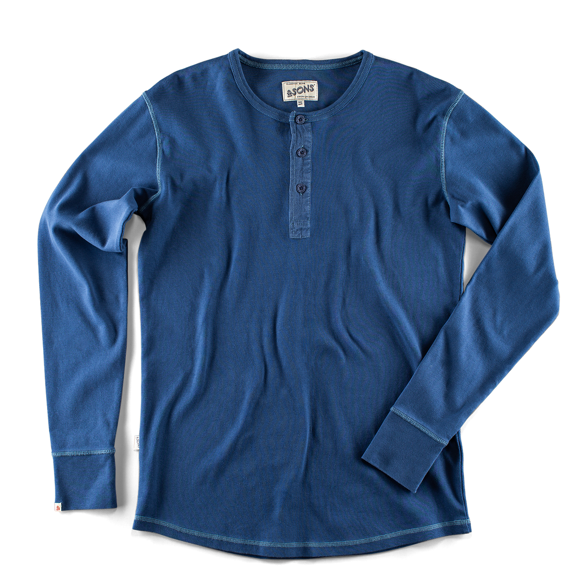 New Elder Henley Shirt &amp;SONS Men's Henleys