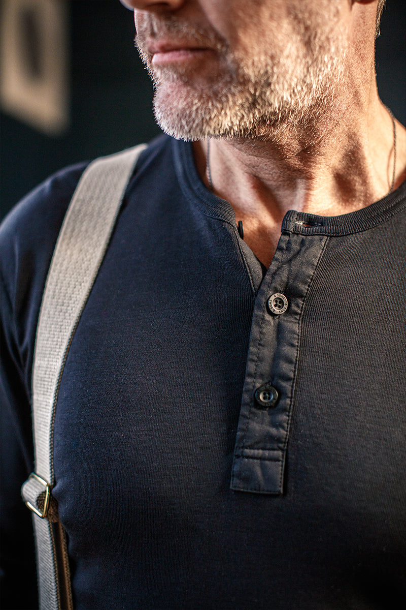 New Elder Henley Shirt &SONS Men's Henleys
