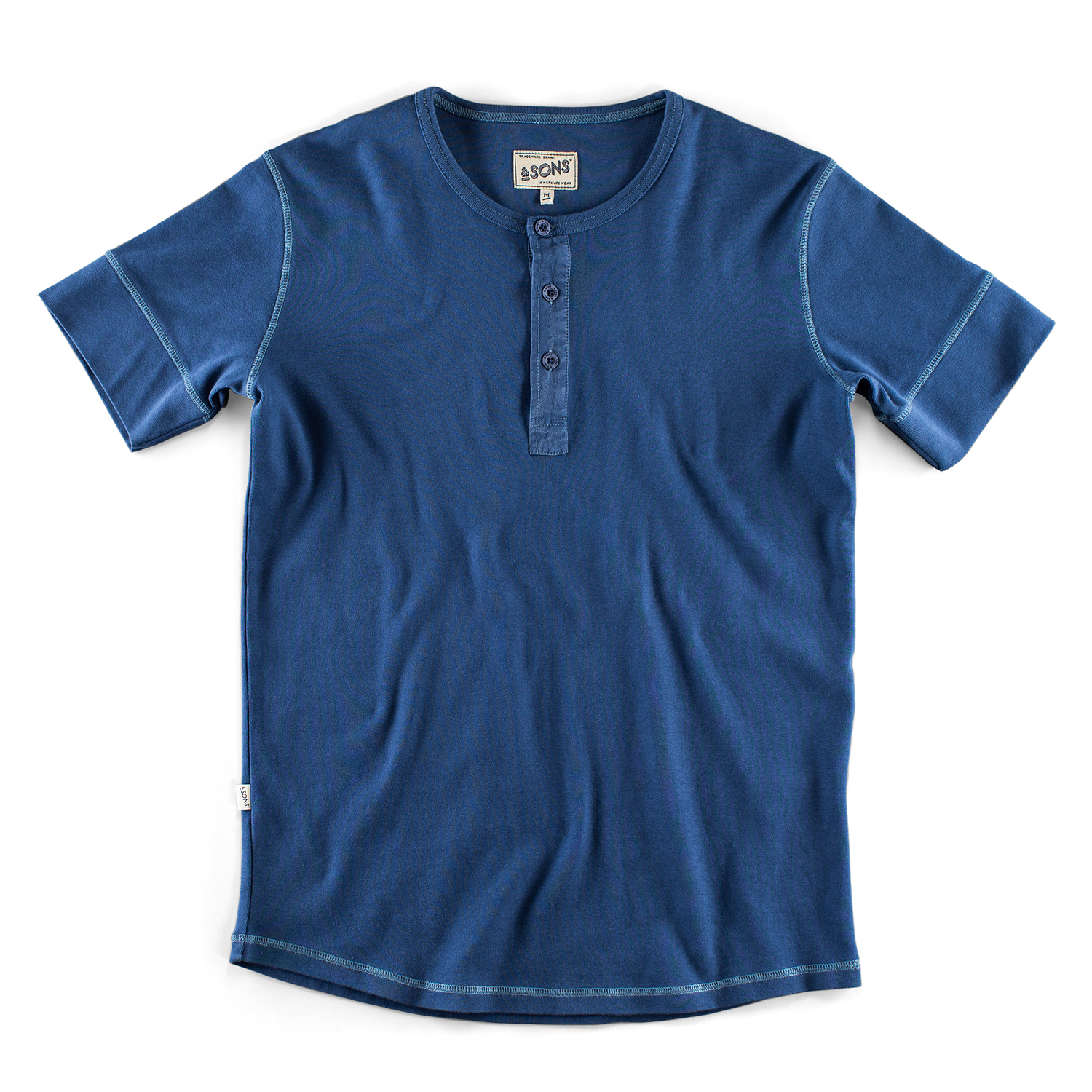 New Elder Henley Short Sleeve Shirt