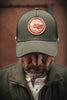 Trucker Badge Cap &SONS TPBCG-01 Caps & Hats One Size / Army Green