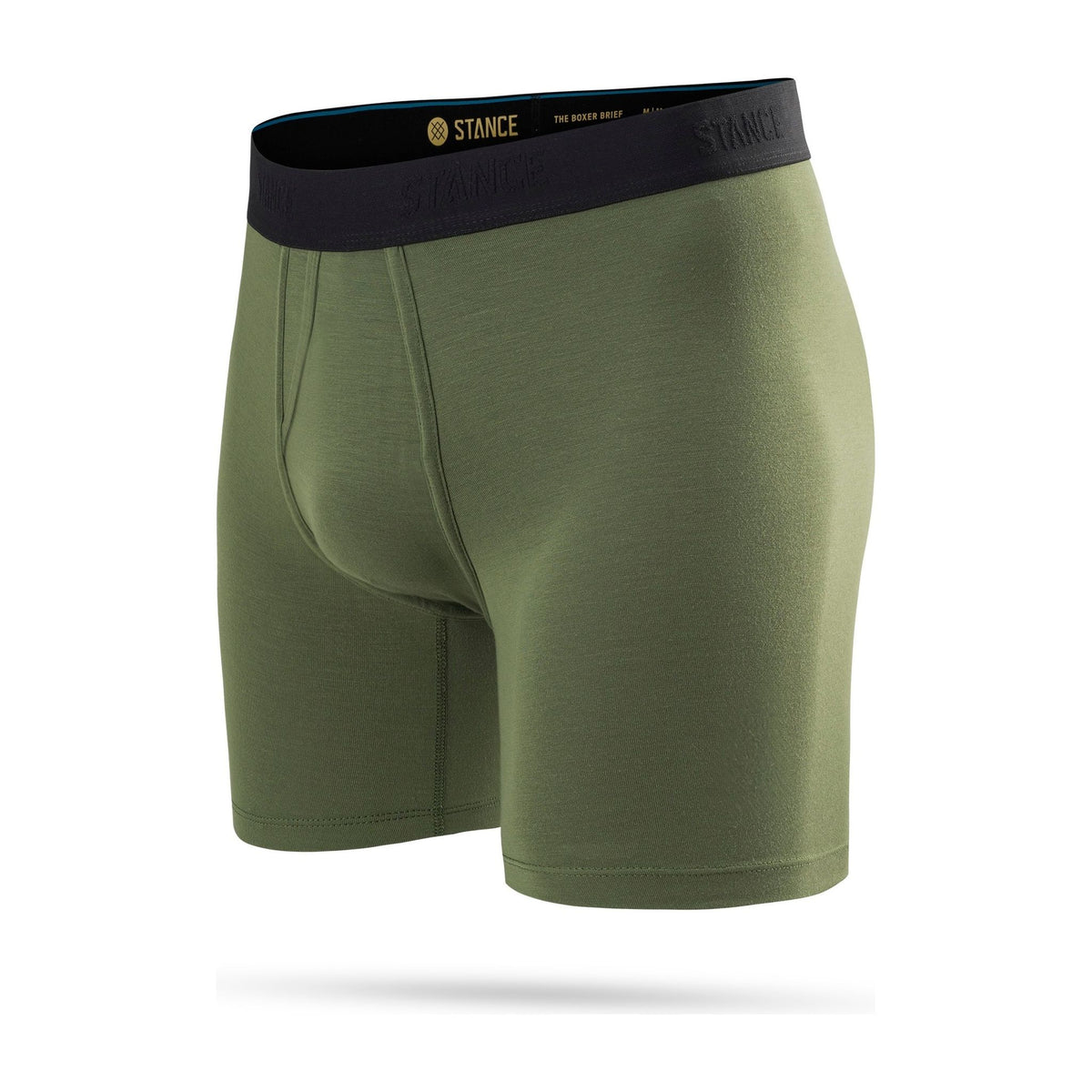 Green Boxer Brief Stance Men's Underwear